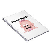 Tante New Niece T - Shirt und Geschenke Notizblock (Rechte Seite)