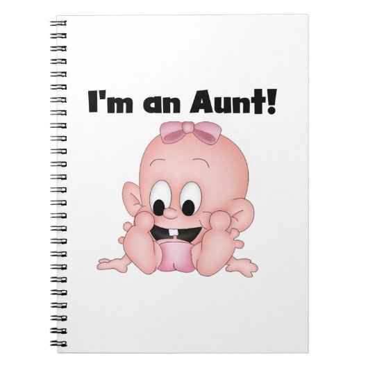 Tante New Niece T - Shirt und Geschenke Notizblock (Vorderseite)