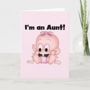 Tante New Niece Tshirts und Geschenke Karte