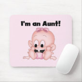 Tante New Niece Tshirts und Geschenke Mousepad (Mit Mouse)