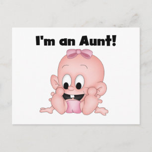 Tante New Niece Tshirts und Geschenke Postkarte