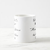 Tante & Nichte Zitat – Seite an Seite oder Meilen  Kaffeetasse (Mittel)