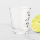 Tante & Nichte Zitat – Seite an Seite oder Meilen  Schnapsglas (Links)