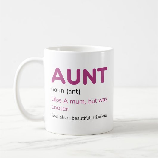 Tante Noun Kaffeetasse (Links)
