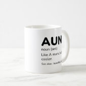 Tante Noun Kaffeetasse (VorderseiteRechts)