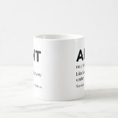Tante Noun Kaffeetasse (Mittel)