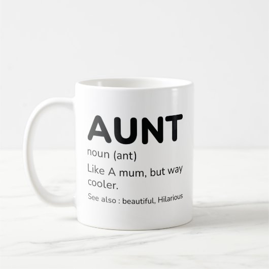 Tante Noun Kaffeetasse (Links)