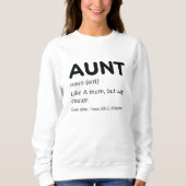 Tante Noun Sweatshirt (Vorderseite)