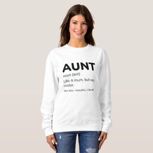 Tante Noun Sweatshirt (Vorne ganz)