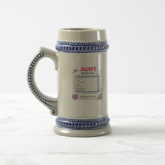 Tante Nutrition Fakten Tasse für lustige Tante Kaf