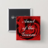 Tante Of The Groom Button (Vorne & Hinten)