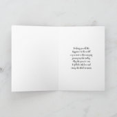 Tante & Onkel Hochzeitstag Glückwunsch Karte (Innenseite)