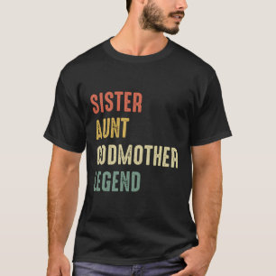 Tante Patentante Legende Lustiges Zitat Vintage C T-Shirt