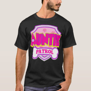 Tante Patrol Hund Lustiges Geschenk Geburtstagsfei T-Shirt