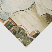 Tante Pettitos und drei Ferkel von Beatrix Potter Seidenpapier (Detail)