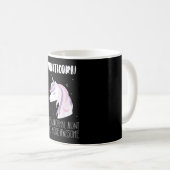 Tante Phantastisch Unicorn Kaffeetasse (VorderseiteRechts)