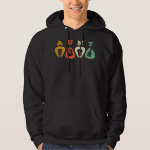Tante Plektrum Retro Tante Plektrum Musiker R Hoodie