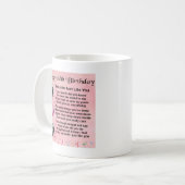 Tante Poem - 50. Geburtstag Kaffeetasse (Vorderseite Links)