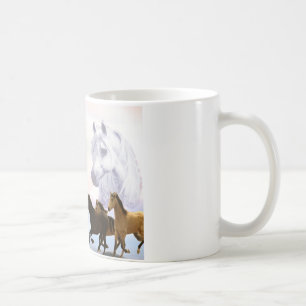 Tante Poem Horses Kaffeetasse
