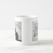 Tante Poem - Katzenentwurf Kaffeetasse (Mittel)