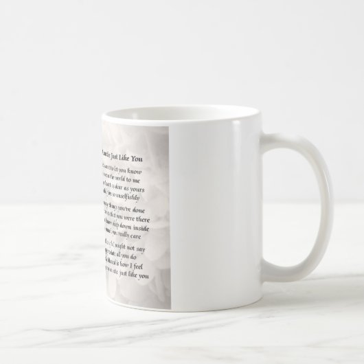 Tante Poem - Rosenentwurf Kaffeetasse (Rechts)