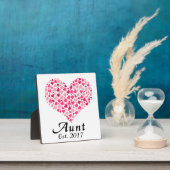 Tante Pregnancy Annoucement Fotoplatte (InSitu)