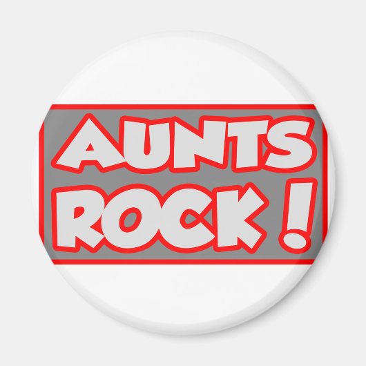 Tante Rock! Magnet (Vorne)