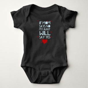 Tante sagt ja baby strampler