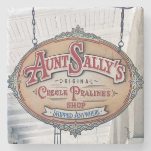 Tante Sallys Pralines Coaster, New Orleans Steinuntersetzer