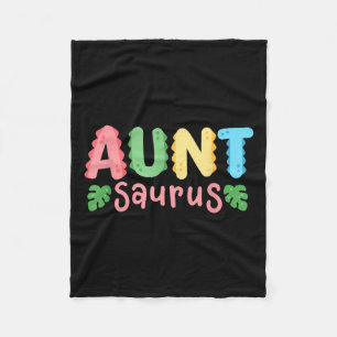 Tante Saurus Kids Dinosaur Birthday Party Family M Fleecedecke