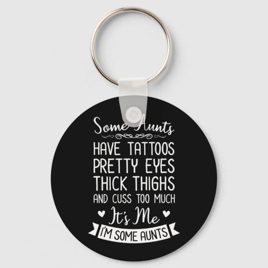 Tante Schlüsselanhänger (Vorderseite)