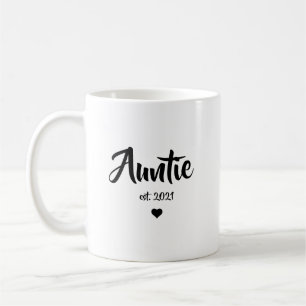 Tante Schwangerschafts-Ankündigung Geschenk Kaffeetasse