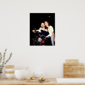 Tante Sharon über Harley Poster (Küche)