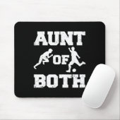 Tante sowohl der Leichtathletik- als auch der Fußb Mousepad (Mit Mouse)