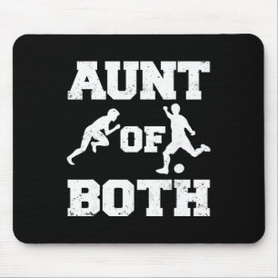 Tante sowohl der Leichtathletik- als auch der Fußb Mousepad