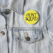 Tante Squad. Pinselknopf Button (Beispiel)