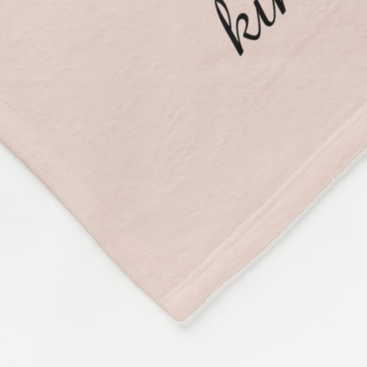 Tante Tante Definition Script Rose Gold Glitzer Fleecedecke (Ecke)