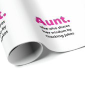 Tante-Tante Geschenkpapier (Rolleneckpunkt)