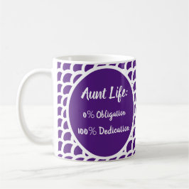 Tante Tante Life Lila Definition Kaffee Tasse