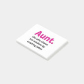 Tante-Tante Post-it Klebezettel (angewinkelt)