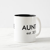 Tante Tasse | Neues Baby Schwangerschaft Ankündigu (VorderseiteRechts)