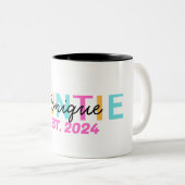 Tante-Tasse Zweifarbige Tasse (VorderseiteRechts)