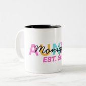 Tante-Tasse Zweifarbige Tasse (Vorderseite Links)