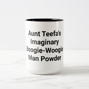 Tante Teefa Boogie-Woogie Mann Hankamer Artjunkhau Zweifarbige Tasse