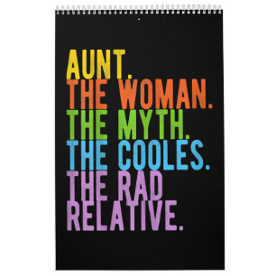 Tante the women The Myth - das Coolste Geschenk Kalender
