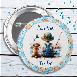 Tante | Themed Baby Dusche Button