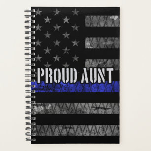 Tante Thin Blue Line Distressive Flag Planer