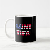 Tante Tifa Flagge Uns Lustige Tante Tifa - Ich Bin Kaffeetasse (Links)