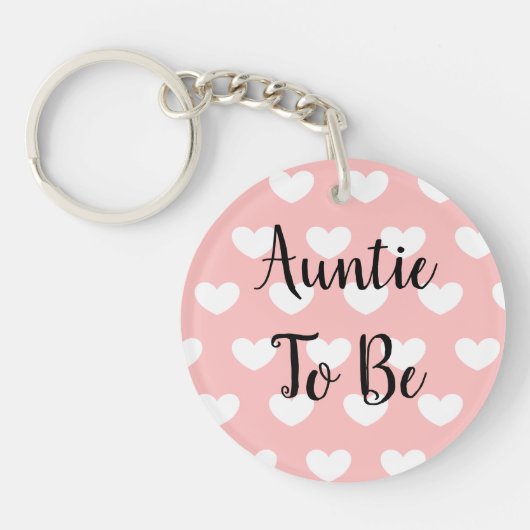 Tante to Be, Schwangerschaft Ankündigung Ultrasund Schlüsselanhänger (Vorderseite)
