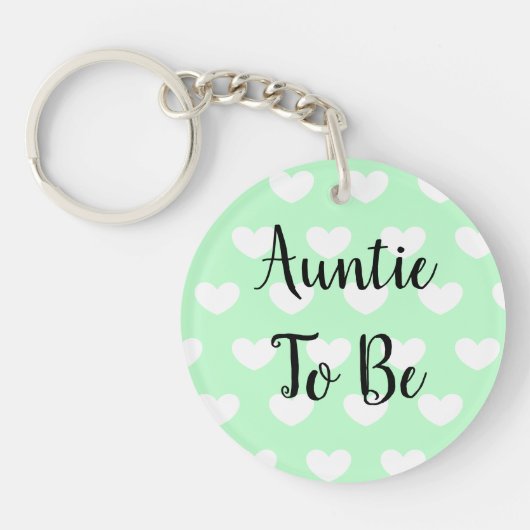 Tante to Be, Schwangerschaft Ankündigung Ultrasund Schlüsselanhänger (Vorderseite)